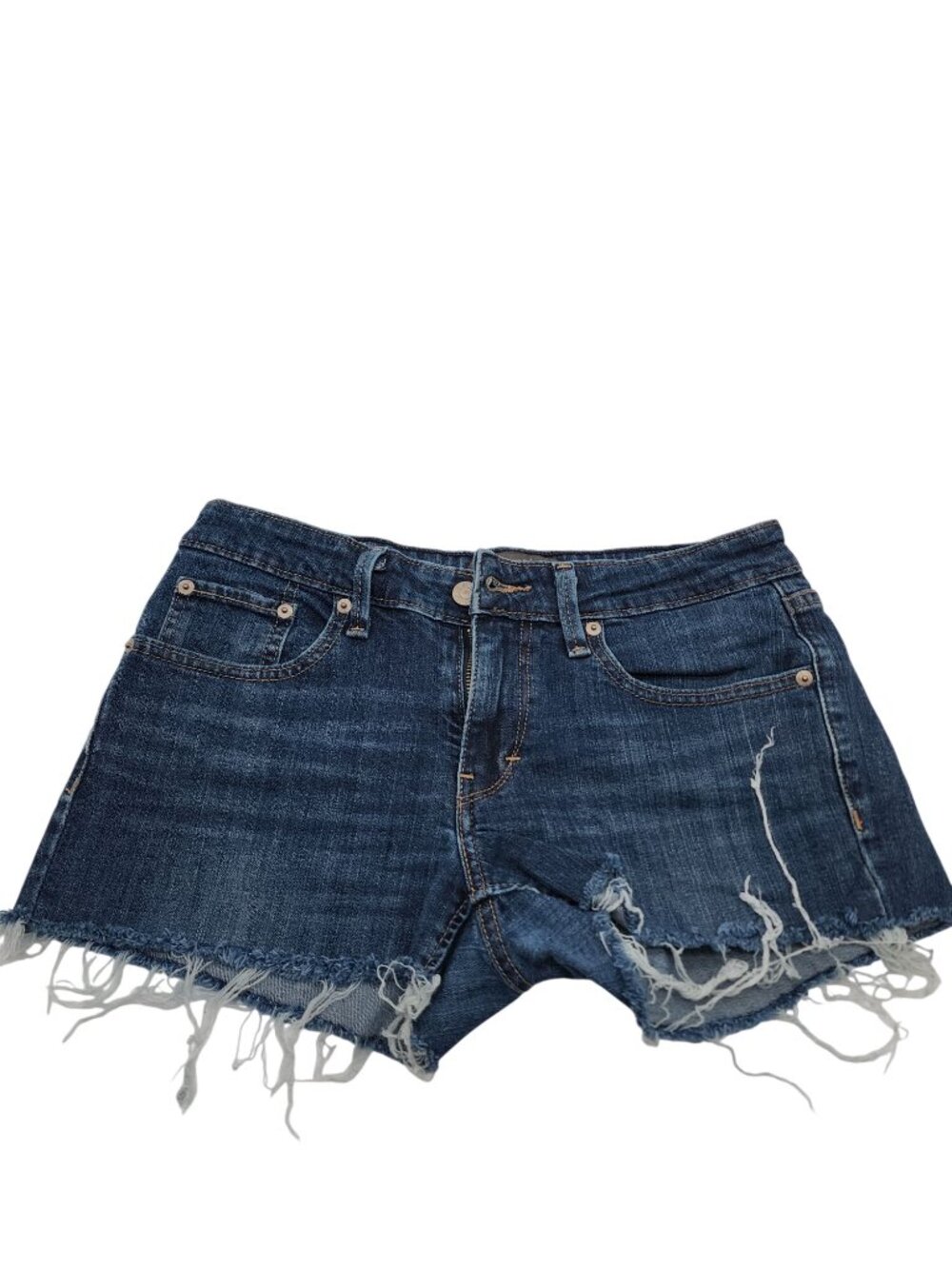 Levis 518Denim Jean shorts cut off Womens size 7M
